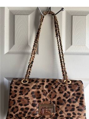 Like new Aldo animal print style shoulder /crossbody purse